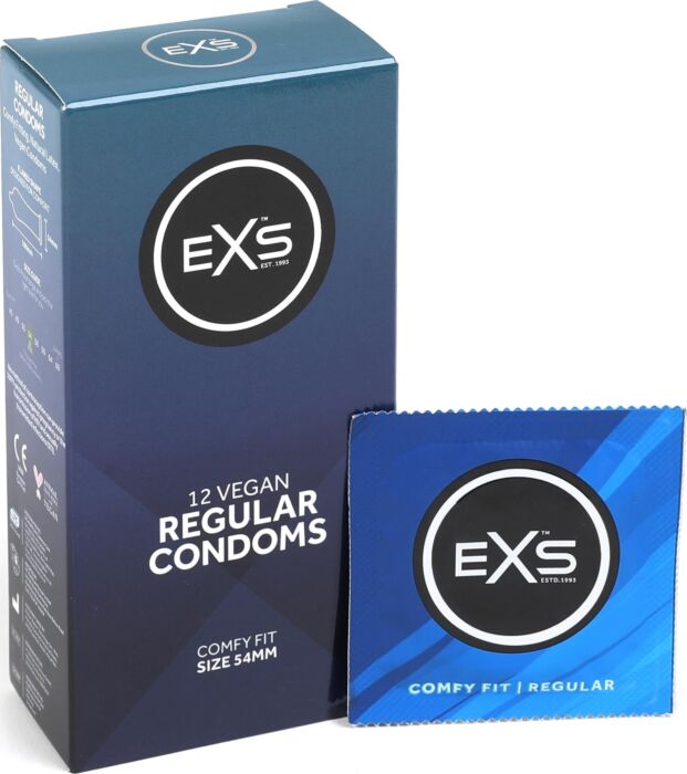 Exs réguliers - préservatifs incolores -12 pack
