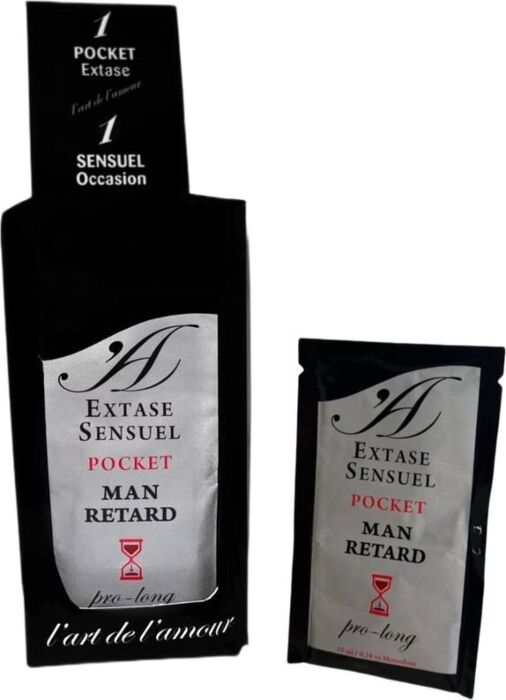 Pocket Retardant Masculin Extase Sensual 10ml