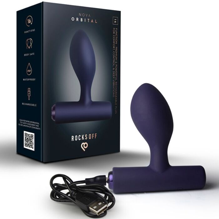 Vibrateur Anal Rocks-Off Nova Orbital 16 Fonctions Vibrateur Anal Rocks-Off Nova Orbital 16 Fonctions