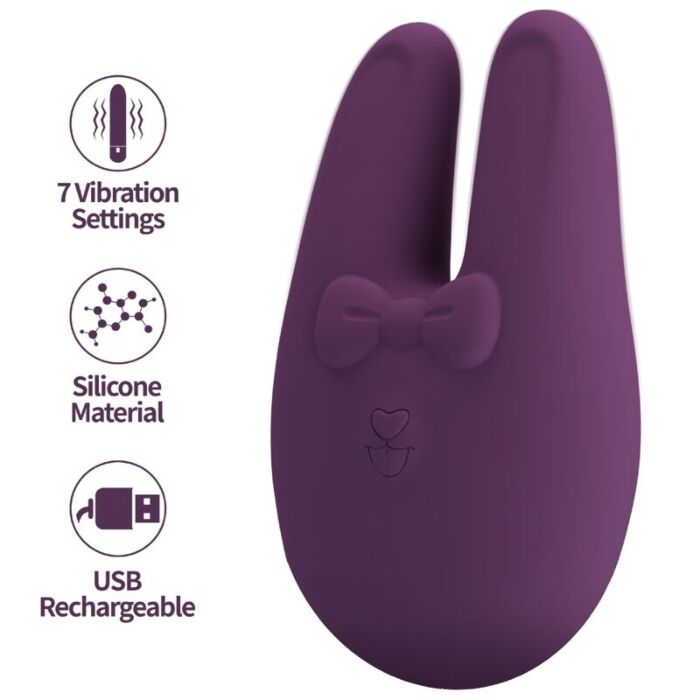 Stimulateur externe ROMANCE BUNNY 7 modes Stimulateur externe ROMANCE BUNNY 7 modes
