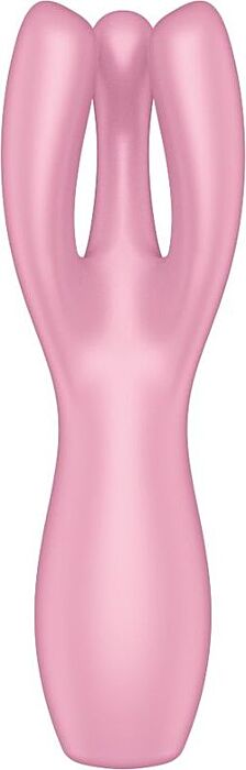 Satisfyer Threesome 3 Vibromasseur Rose - 3 Moteurs Puissants Satisfyer Threesome 3 Vibromasseur Rose - 3 Moteurs Puissants