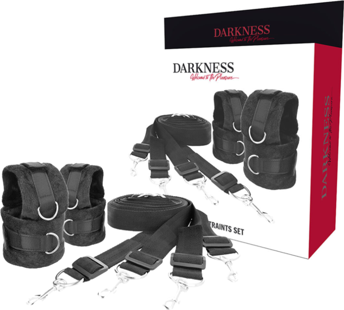 Set de Ataduras Darkness - BDSM Luxe et Sensationnel Set de Ataduras Darkness - BDSM Luxe et Sensationnel