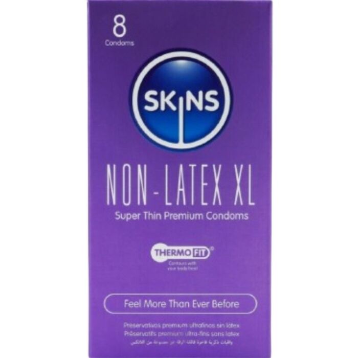 Préservatif SKINS XL - Sensation ultra-thin et hypoallergénique Préservatif SKINS XL - Sensation ultra-thin et hypoallergénique