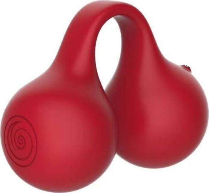 Vibrateur SNAIL VIBE Twinn Cherry avec technologie Touch Sense Vibrateur SNAIL VIBE Twinn Cherry avec technologie Touch Sense