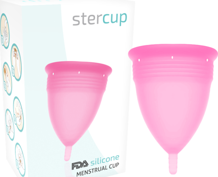Coupelle Menstruelle Rose Taille FDA L