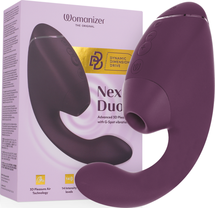 Vibromasseur Womanizer Duo Next Clitoris & Point G Vibromasseur Womanizer Duo Next Clitoris & Point G