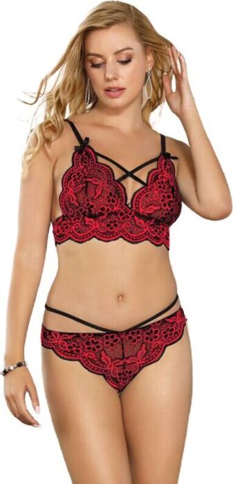 Soutien-gorge SUBBLIME Set L/XL Élégance Érotique Soutien-gorge SUBBLIME Set L/XL Élégance Érotique