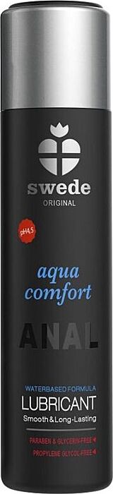 Swede Aqua Comfort Lubricant Anal Water Based 60 ml Swede Aqua Comfort Lubricant Anal Water Based 60 ml