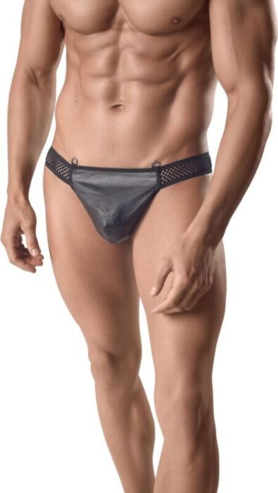 Tanga en Cuir ANAIS MEN ARES 3XL Confort Ultime