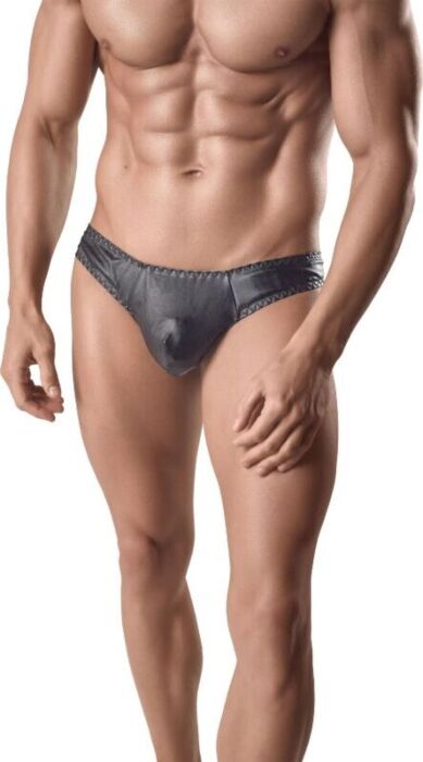 Tanga cuir ANAIS MEN ARES II 3XL - Élégance sexy
