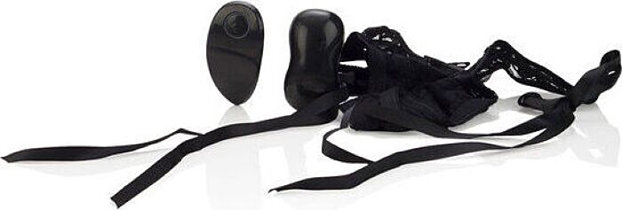 Tanga vibrant CALEXOTICS avec balle 10 fonctions