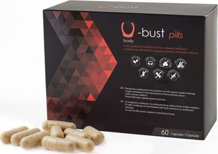 U-Breast Pills 500COSMETICS Augmentation Naturelle