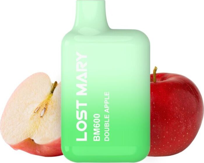 Vapeur Lost Mary BM600 Double Pomme Délicieux