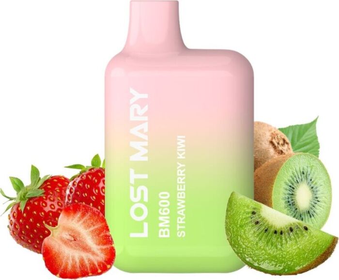 Vapeur Lost Mary BM600 Saveur Fraise Kiwi