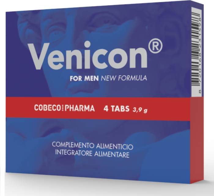 Cápsulas Cobeco Pharma Venicon pour Vitalité Masculine
