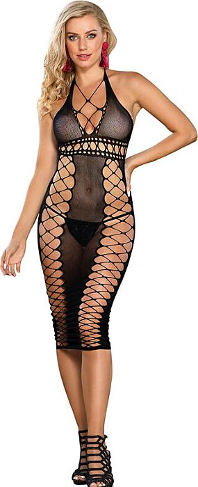 Vêtement Sublime SUBBLIME - Long Noir Sexy