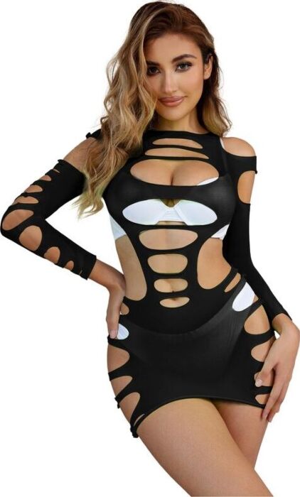 Body Sublime SUBBLIME Noir Sexy Élégant