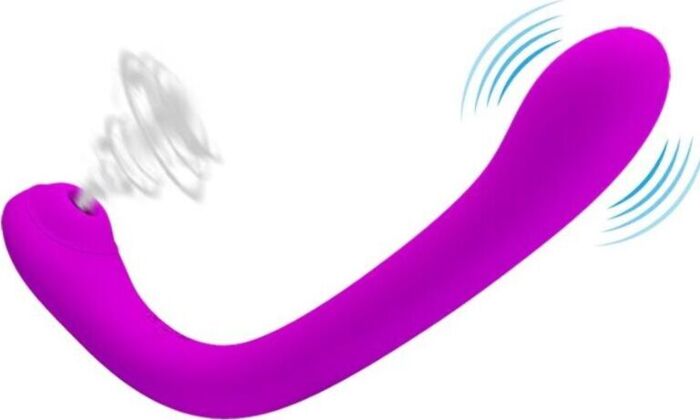 Vibromasseur Clit-Suck Lilas