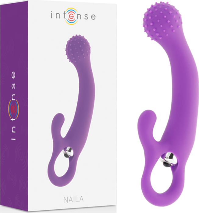 Vibromasseur Naila Violet Intense