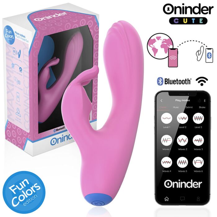 Vibrateur ONINDER CUTE Love Bunny - App Connectée Vibrateur ONINDER CUTE Love Bunny - App Connectée