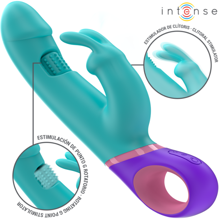 Vibromasseur INTENSE Monica Rabbit Rotatif