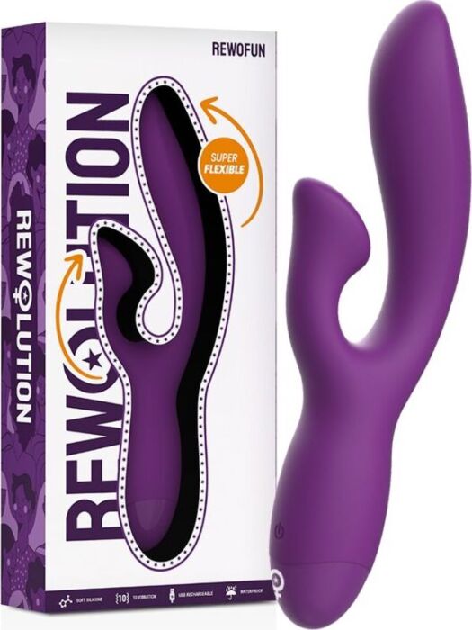 Vibrateur Rewolution Rewofun Flexible Rabbit