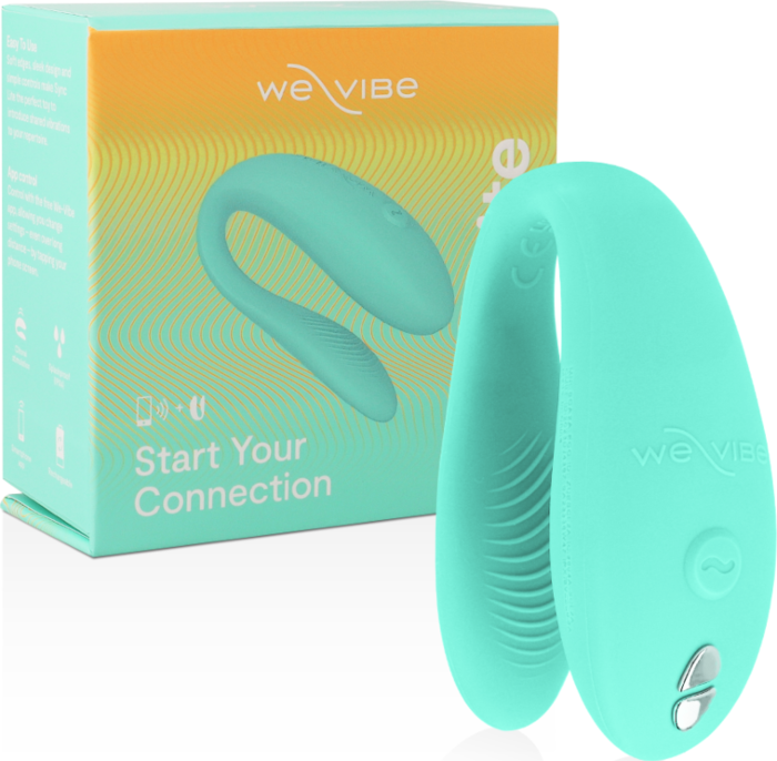 Vibromasseur We-Vibe Sync Lite Turquoise Innovant