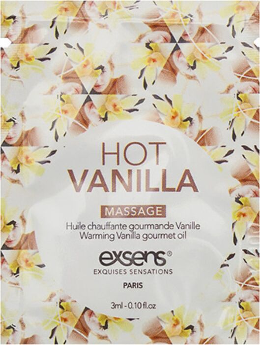 Warming Gourmet Massage Oil Hot Vainilla Sachet 3 ml