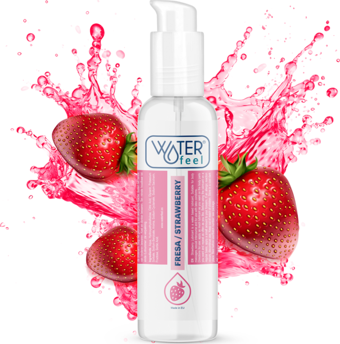 Waterfeel - Lubrifiant à base d'eau saveur fraise 175 ml Waterfeel - Lubrifiant à base d'eau saveur fraise 175 ml