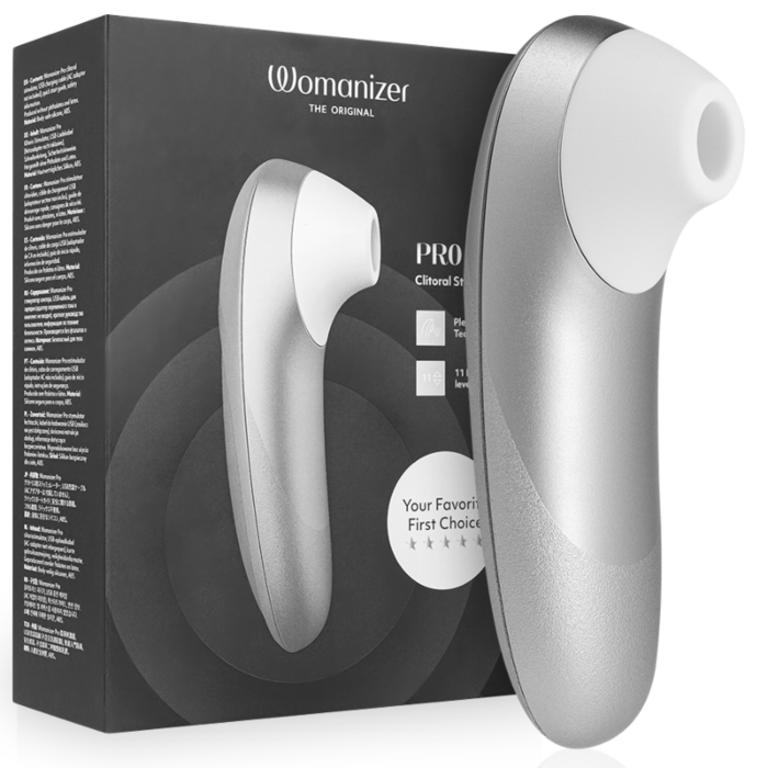Stimulateur Clitoridien WOMANIZER Pro Vibrant avec 11 niveaux d'intensité Stimulateur Clitoridien WOMANIZER Pro Vibrant avec 11 niveaux d'intensité