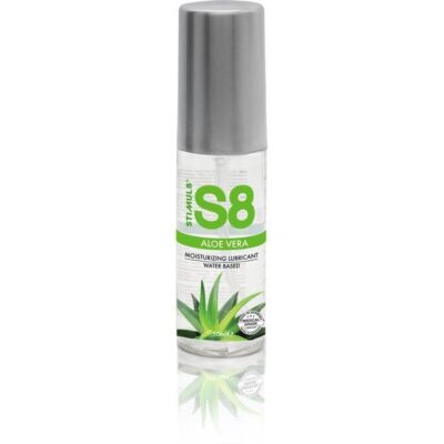 S8 lubricante base agua aloe vera 50ml