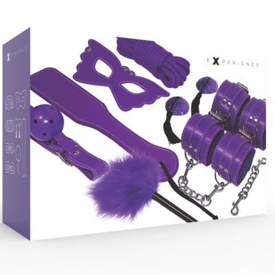 Kit Expérience BDSM Fétiche Violet