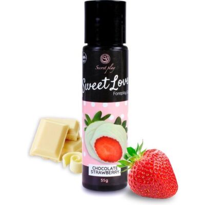 Lubrifiant Fraise Blanche 60ml