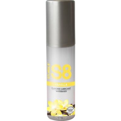 S8 lubricante sabores 125ml - vainilla