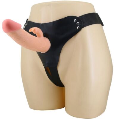 Harnais avec gode PRETTY LOVE Mavis 19 cm