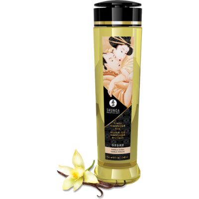 Huile de massage érotique Shunga Désir