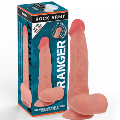 Dildo Rock Army Ranger Silicone 22 cm Réaliste