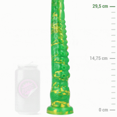 Dildo EPIC Hylos Destello Vert - Plaisir Énergétique