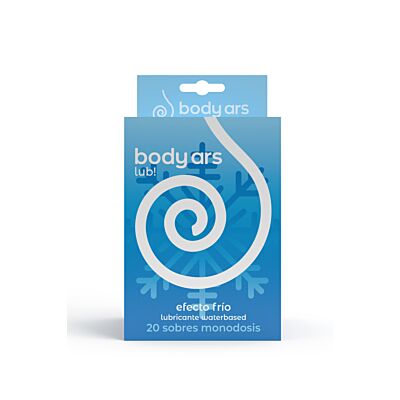 Lubrifiant monodose Body Ars effet froid 20x4ml