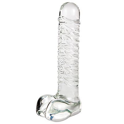 Dildo en verre S Pleasures Crystal CENTAURI
