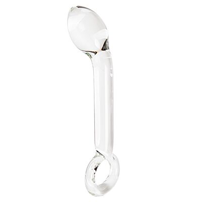 Dildo en verre S Pleasures LIBRA pour point G et prostate