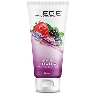 Lubrifiant goût fruits rouges Liebe 100 ml