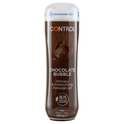 Gel de Massage Chocolat Bubble 3 en 1
