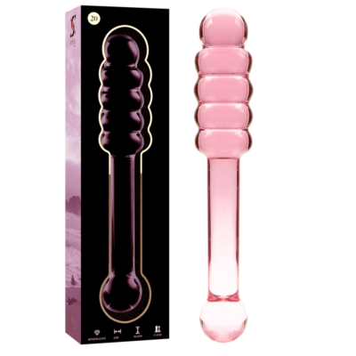 Dildo en Cristal Rosa Nebula 20
