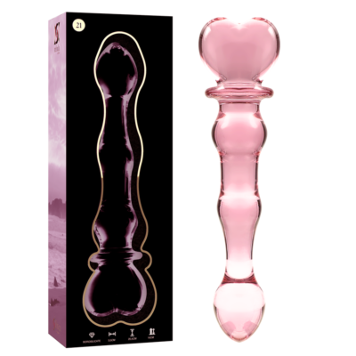 Dildo en Cristal Rosa Nebula