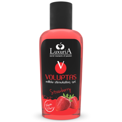 Intimateline Luxuria Gel de Massage Comestible Fraise 100 ml