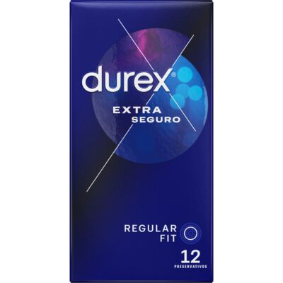 Préservatifs Durex Extra Safe 12 pièces : lubrifiés et sûrs
