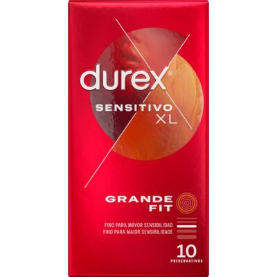 Préservatifs Durex XL Sensitivo 10 unités
