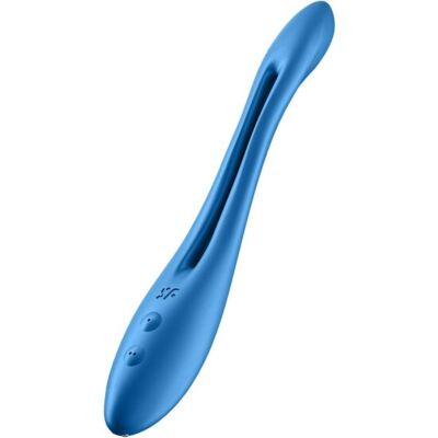 Satisfyer Elastic Game - Vibromasseur multifonction bleu foncé