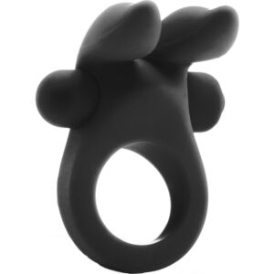 Bunny anillo vibrador - negro